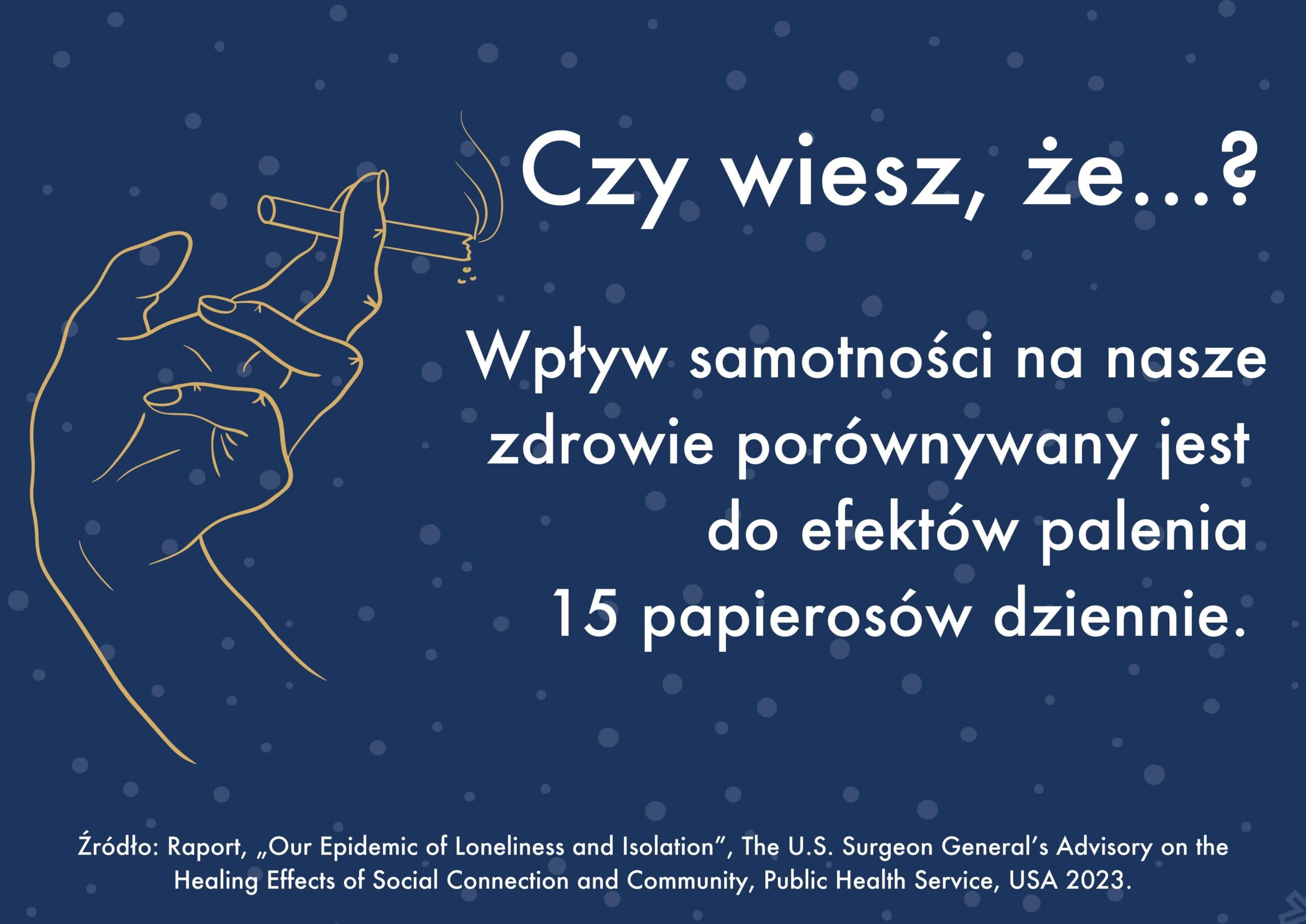 Infografika edukacyjna 11 o samotności